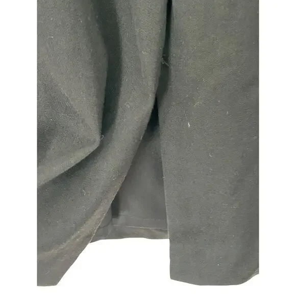 Ann Taylor Dress Womens Size 14 Black Sleeveless Zippered Back Slit Sheath - Picture 5 of 13